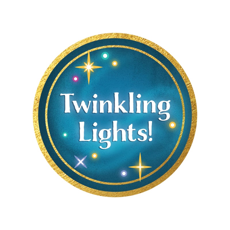 Just Play Disney Wish Hug & Wish Star 10-Inch Glowing Plush Star  Soothing Night Light  Officially Licensed Kids Toys for Ages 3 Up - Image 2